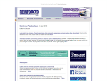 Tablet Screenshot of newsletter.reinforcedplastics.com